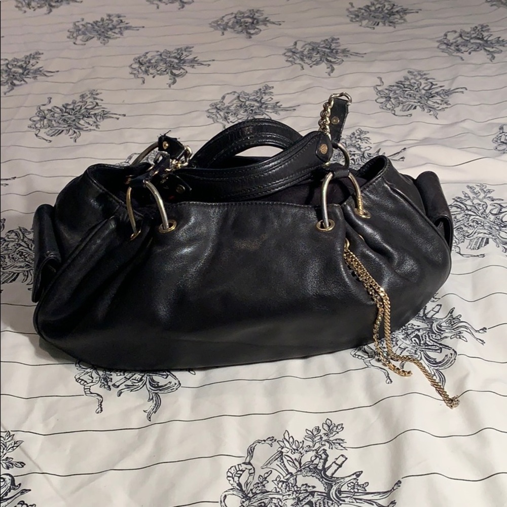 Black handbag